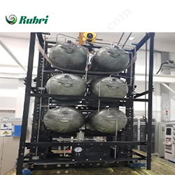 Tanque de almacenamiento de hidrógeno de 165 l y 350 bar para automóviles