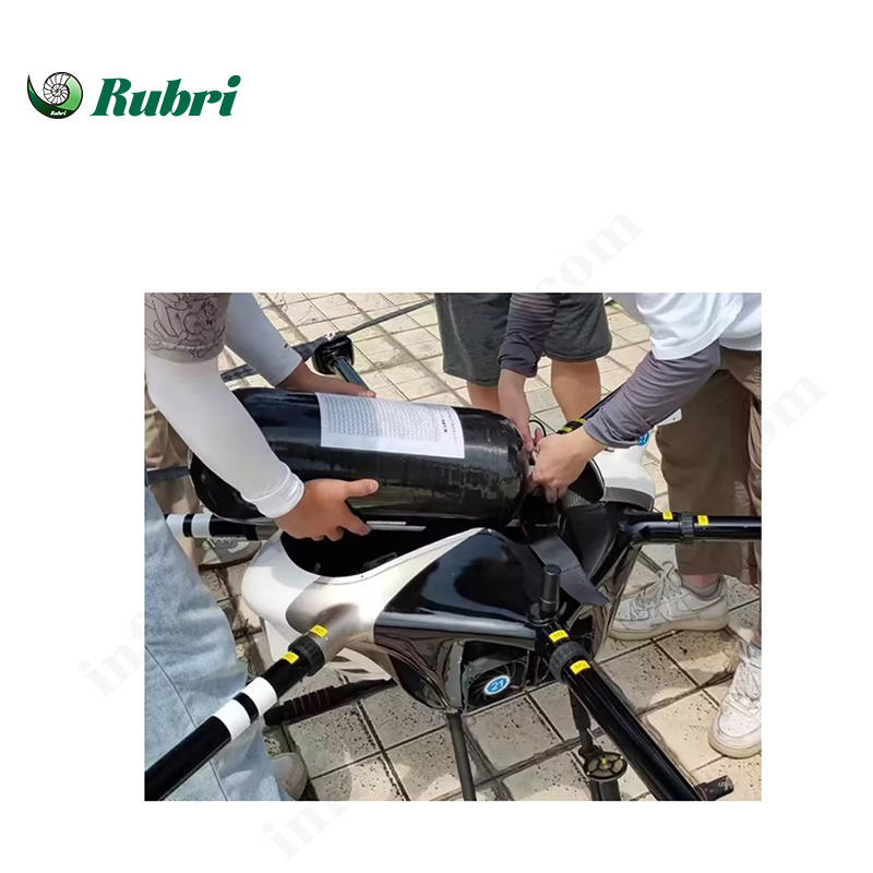 Tanque de hidrógeno de 9 l y 350 bar para drones de hidrógeno