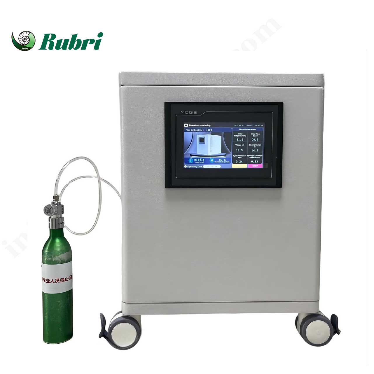 Generador de hidrógeno PEM pequeño Rubri-P3-1000