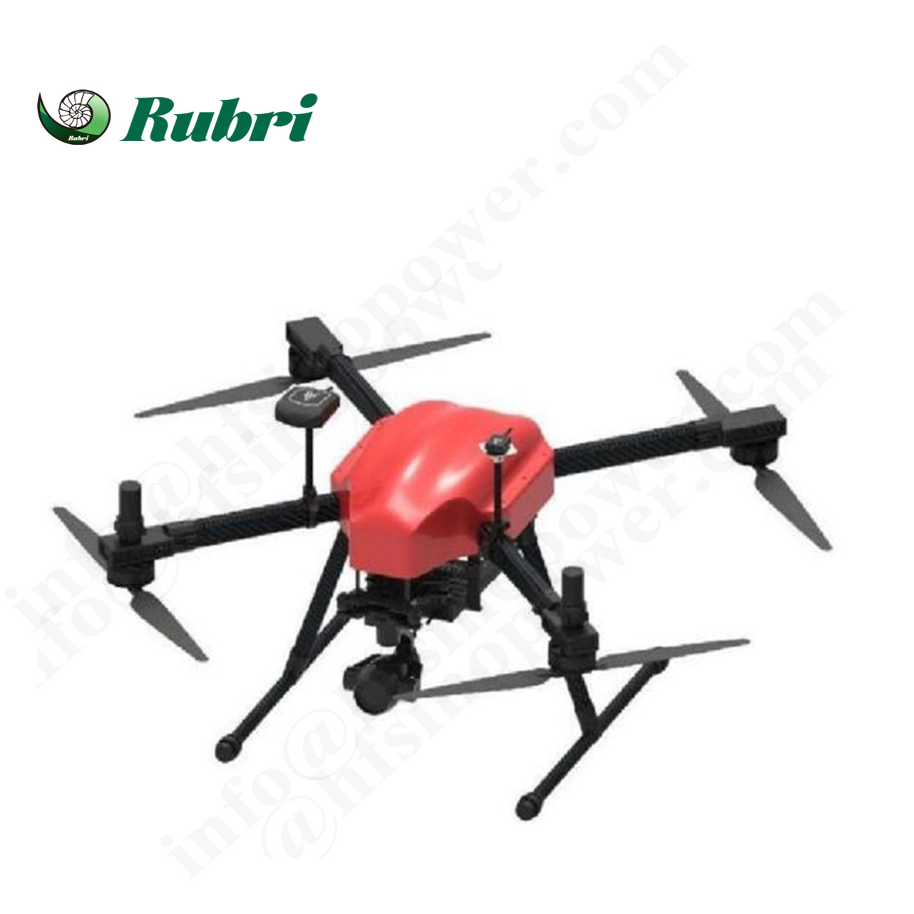 Dron de inspección de potencia