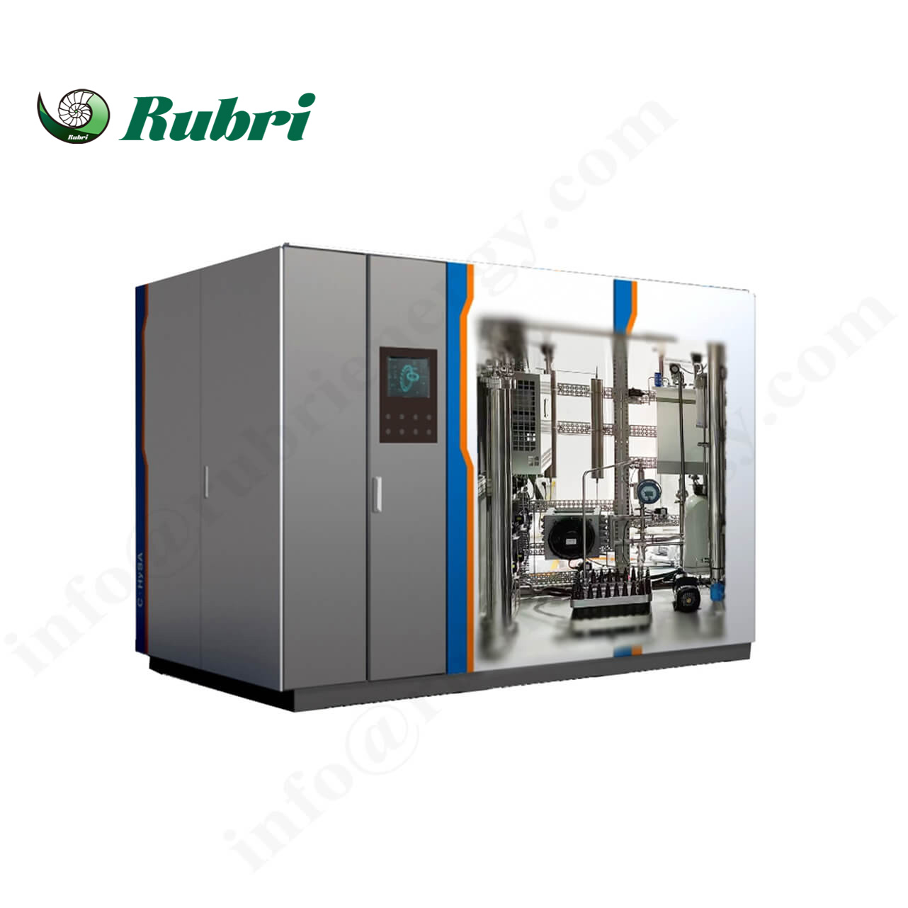 Planta de producción de generador de hidrógeno PEM de alta pureza de 50 Nm³/h y 250 kW