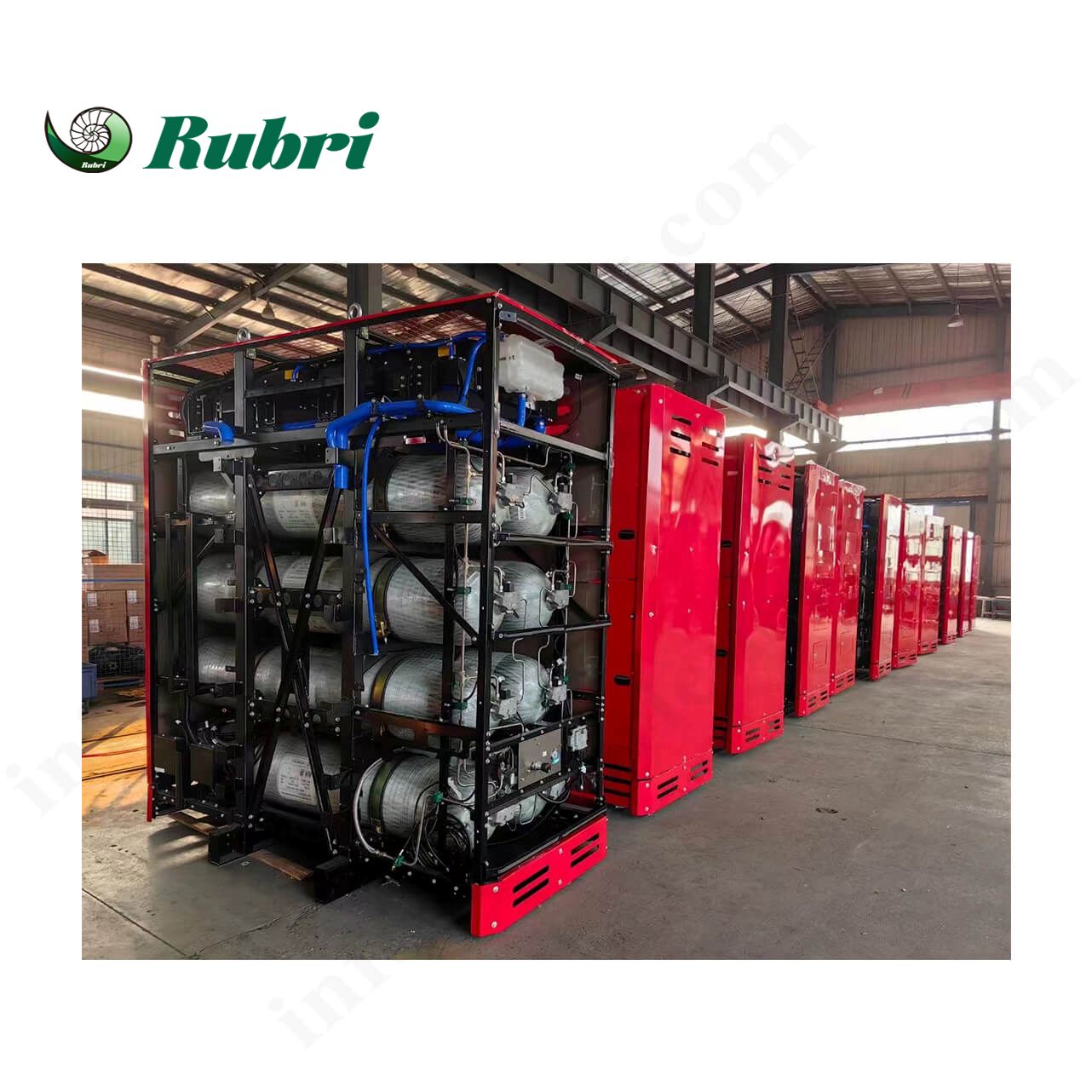 Cilindro de almacenamiento de hidrógeno tipo IV de 390 l y 350 bar para automoción