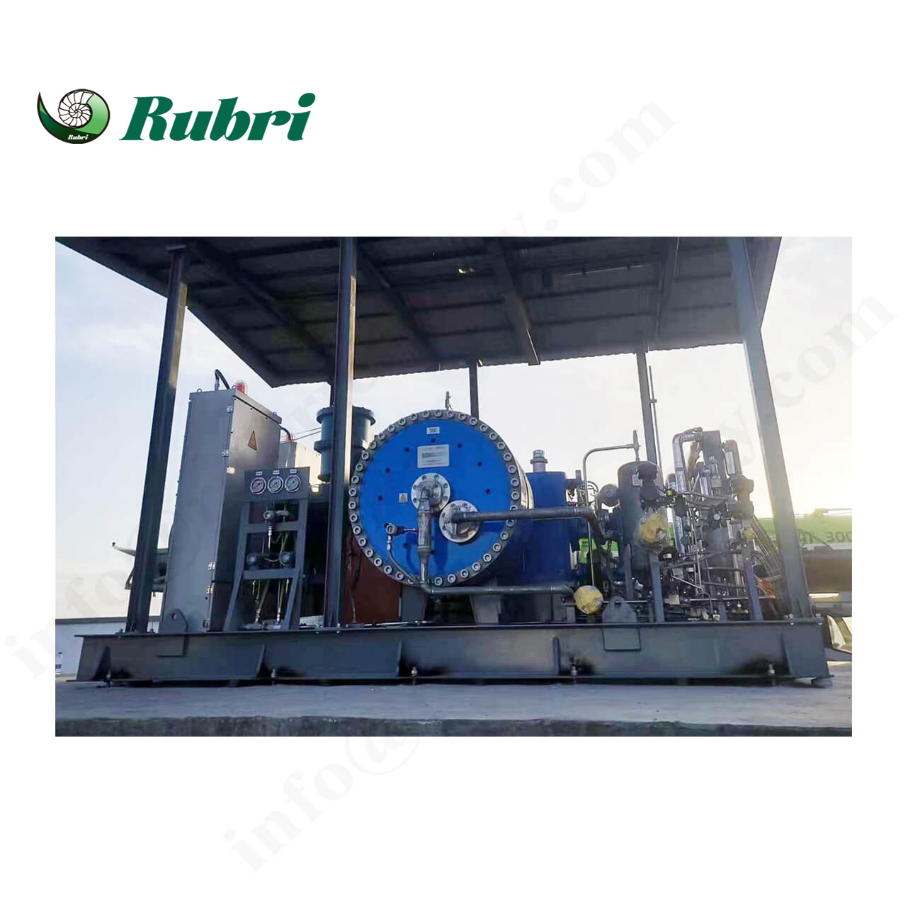 Compresor de hidrógeno de caudal medio de 1000 Nm³/h