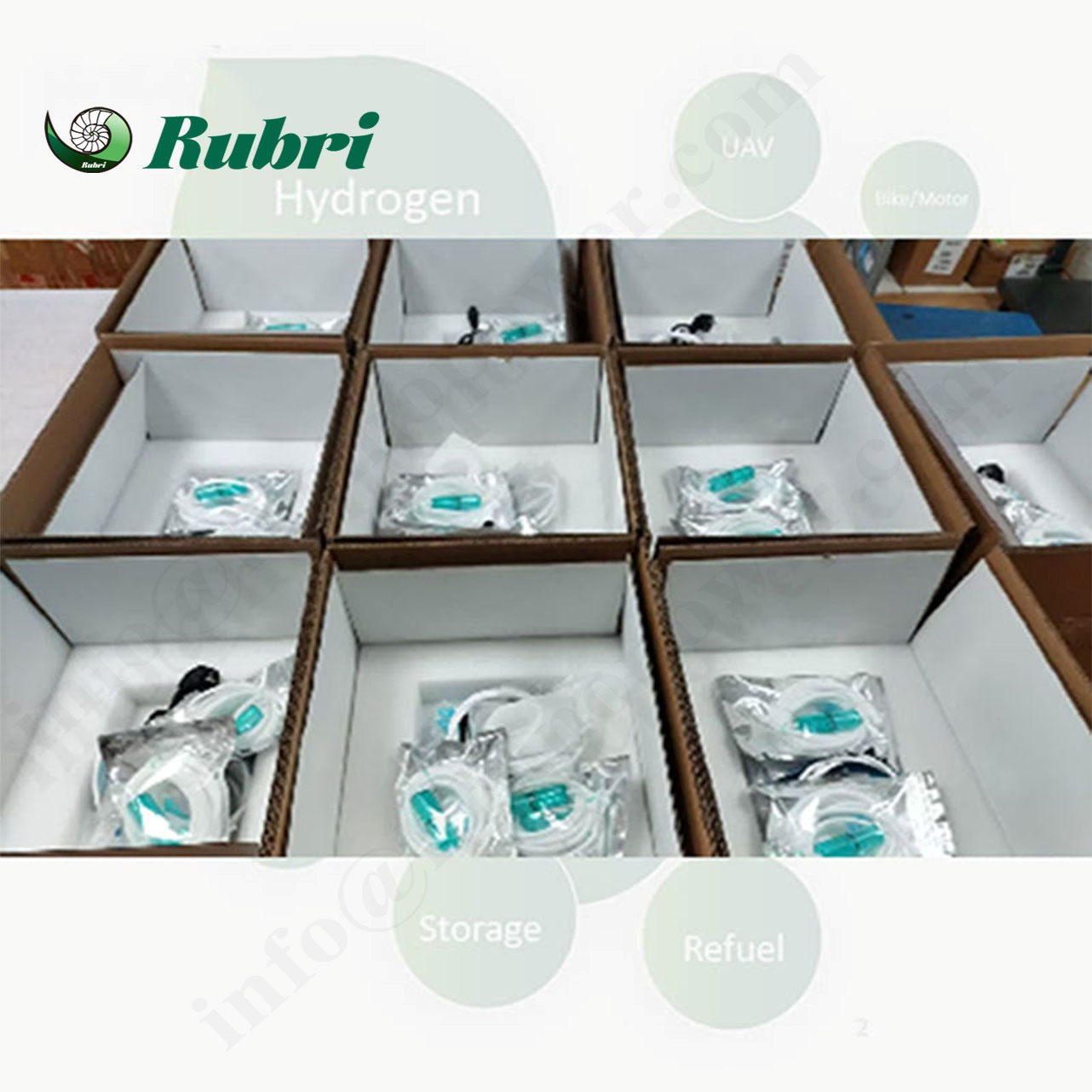 10 conjuntos de máquinas de inhalación de hidrógeno