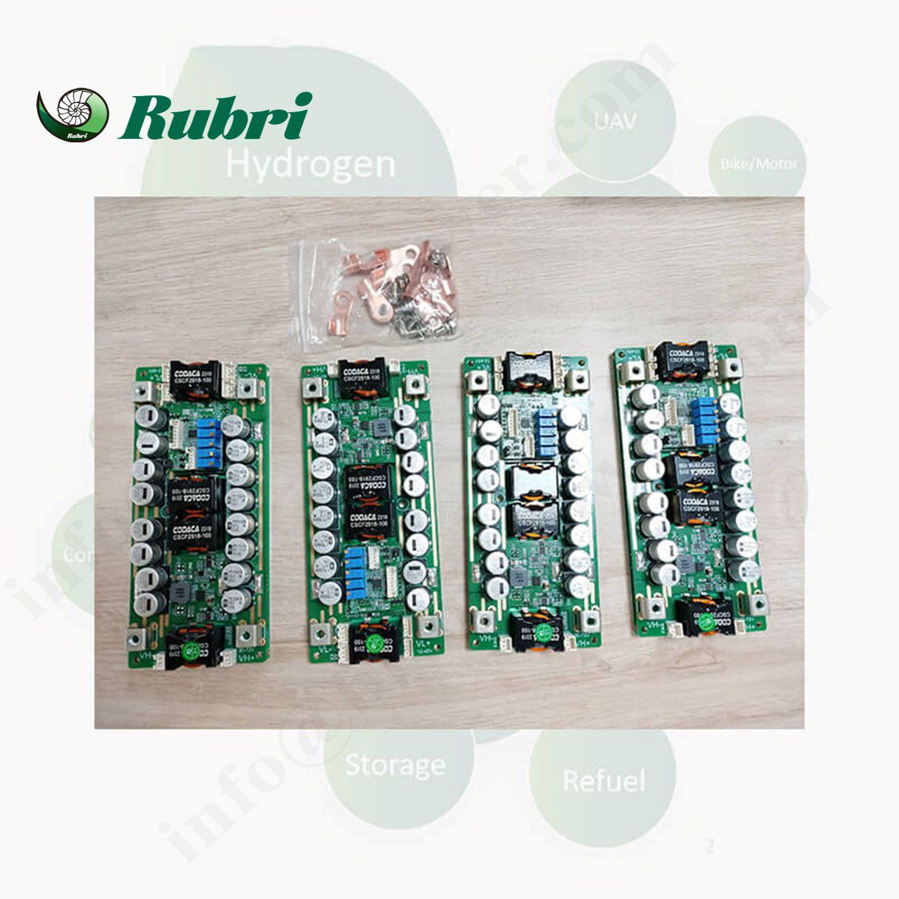 Válvulas reductoras de presión y DCDC