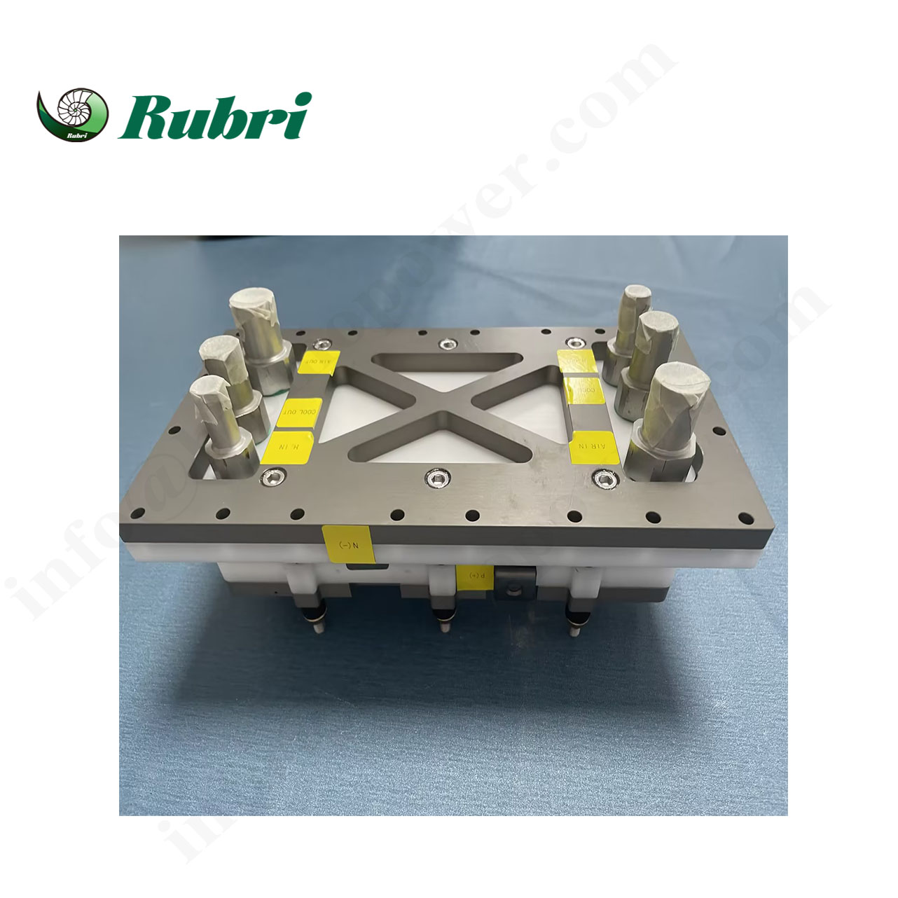 Pila de combustible de hidrógeno refrigerada por agua de 1000 W (PEM)