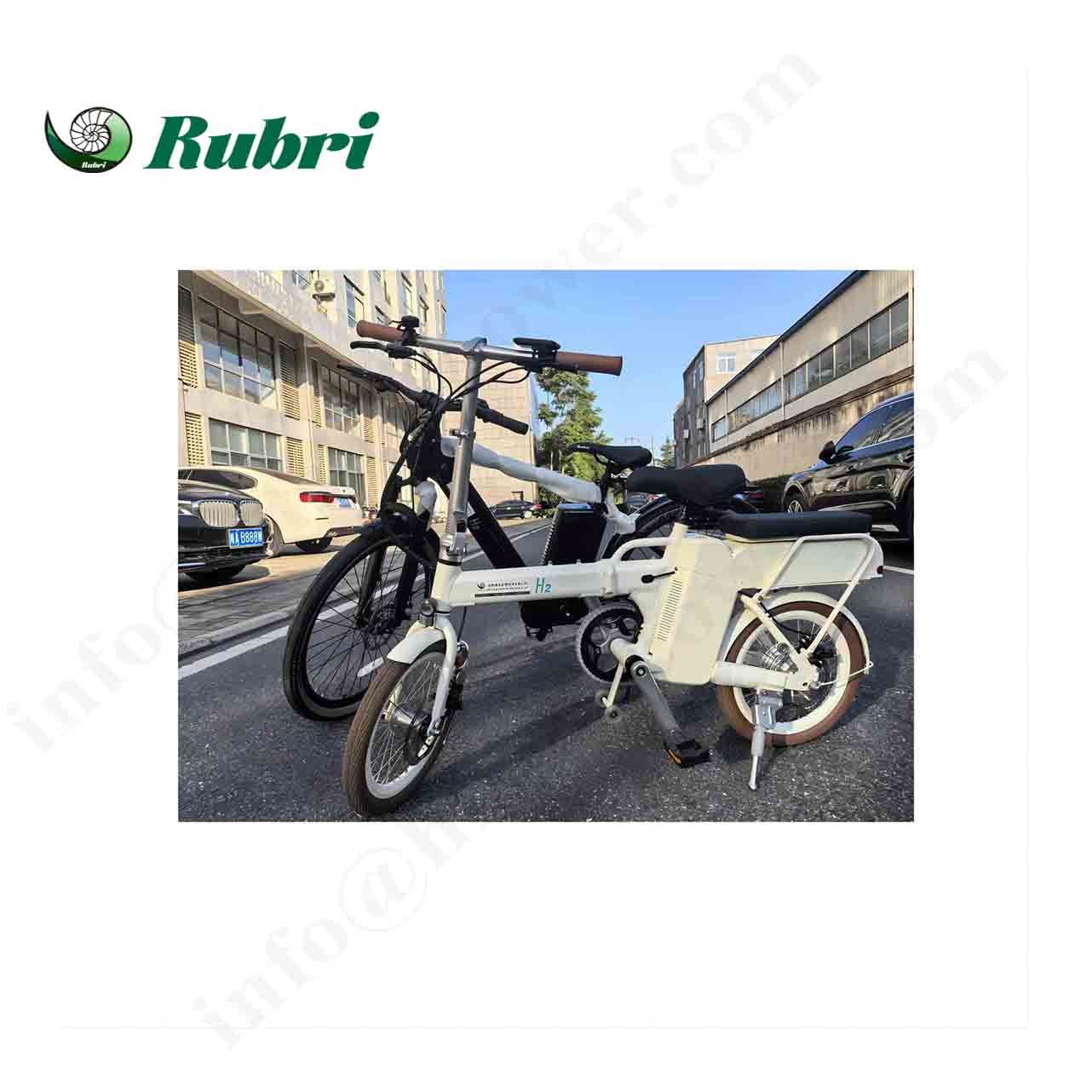 El principio de funcionamiento y las ventajas de la bicicleta de hidrógeno.