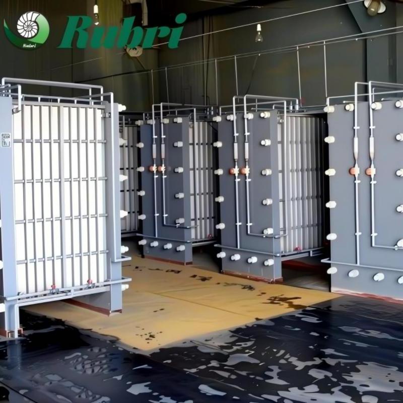 Electrodializador industrial de alta eficiencia para la desalinización de agua y la concentración de soluciones.